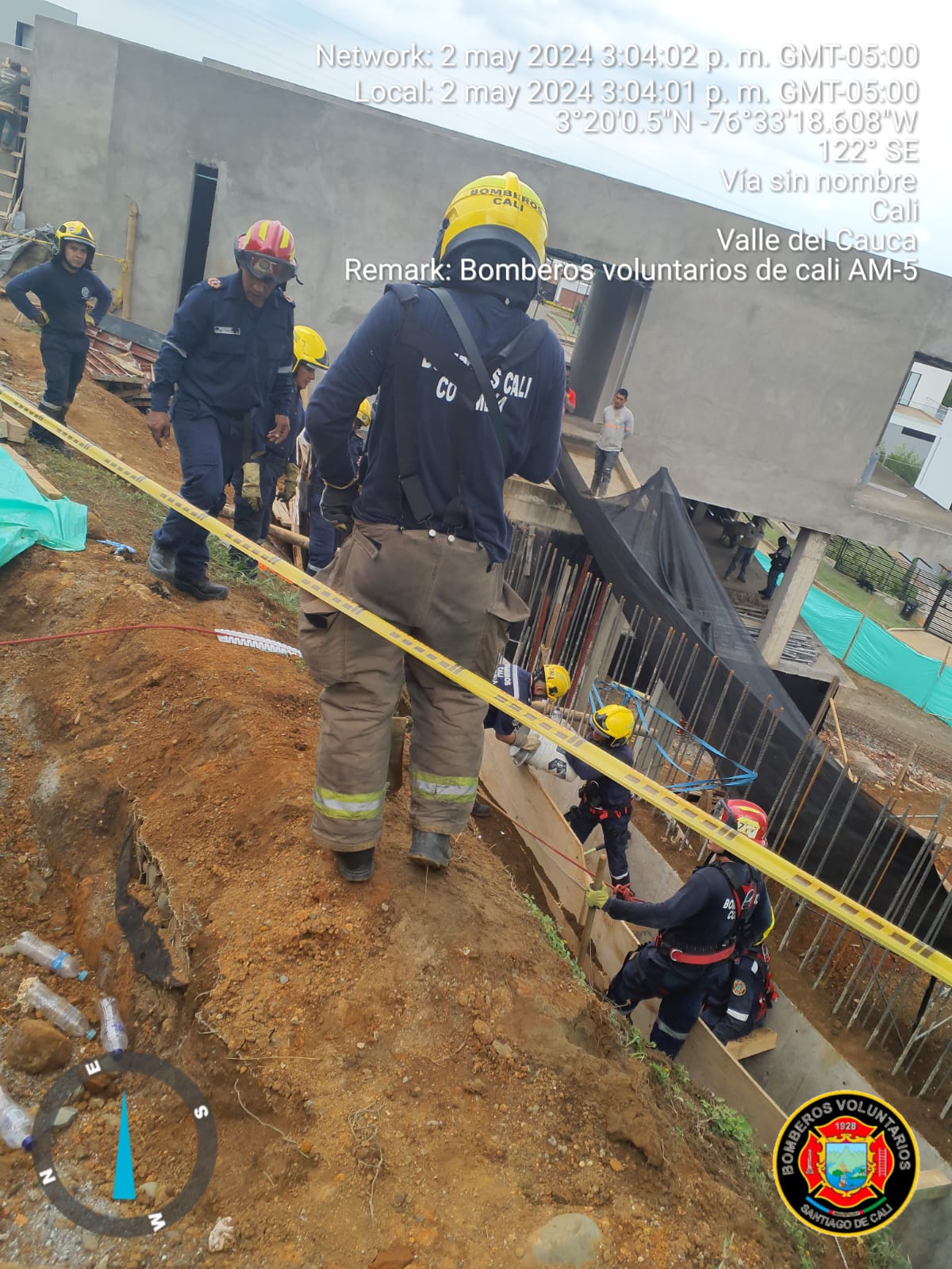 ¿Cómo sucedió el trágico accidente que cobró la vida de un obrero en Cali?
