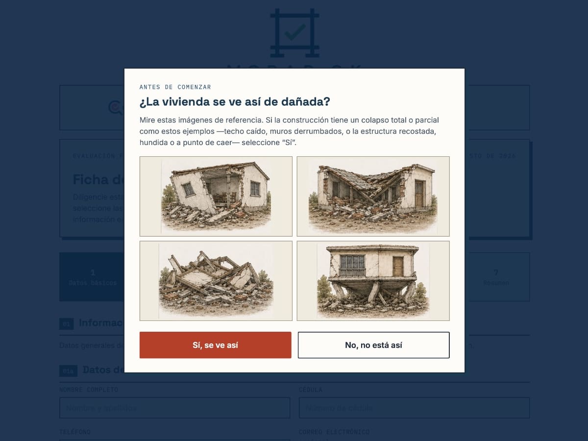 ¿Su casa quedó con afectaciones tras el terremoto? Esta app hace un diagnóstico preliminar gratuito