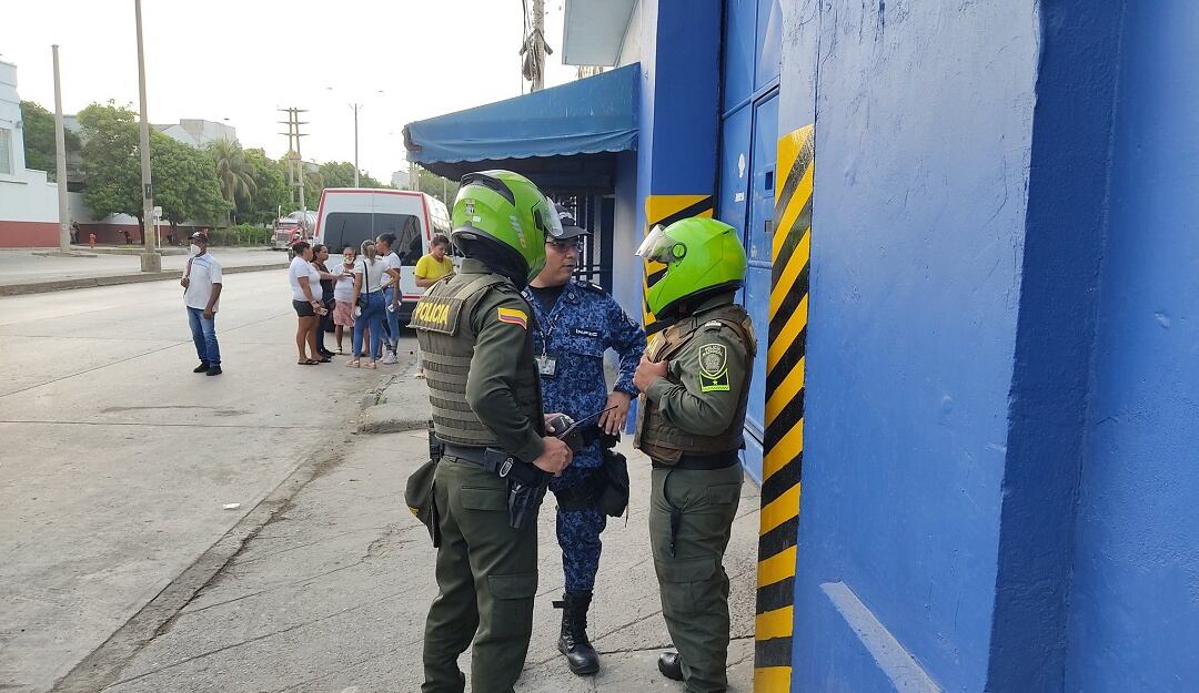 Afueras de la cárcel Modelo de Barranquilla