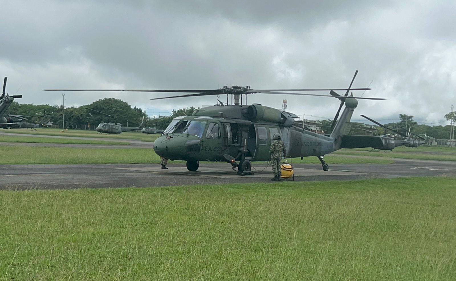 Helicóptero Black Hawk. Foto: Caracol Radio