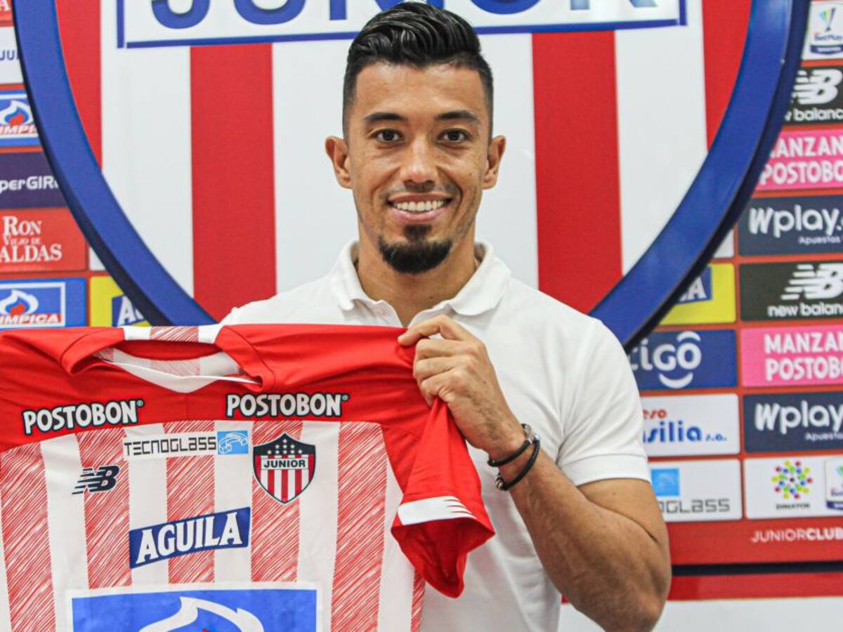 De azul a 'rojiblanco', así presentó Junior a sus primeros refuerzos