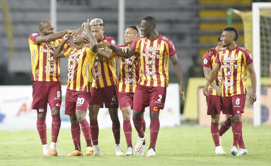 Junior Hernández marcó un golazo para el Deportes Tolima / Colprensa