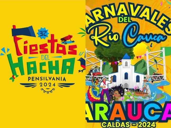 Fotos: Facebook Municipio de Pensilvania y Facebook Alcaldía de Palestina - Caldas.