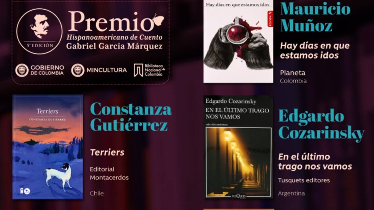 Los finalistas al Premio Hispanoamericano de Cuento Gabriel Garcia Márquez