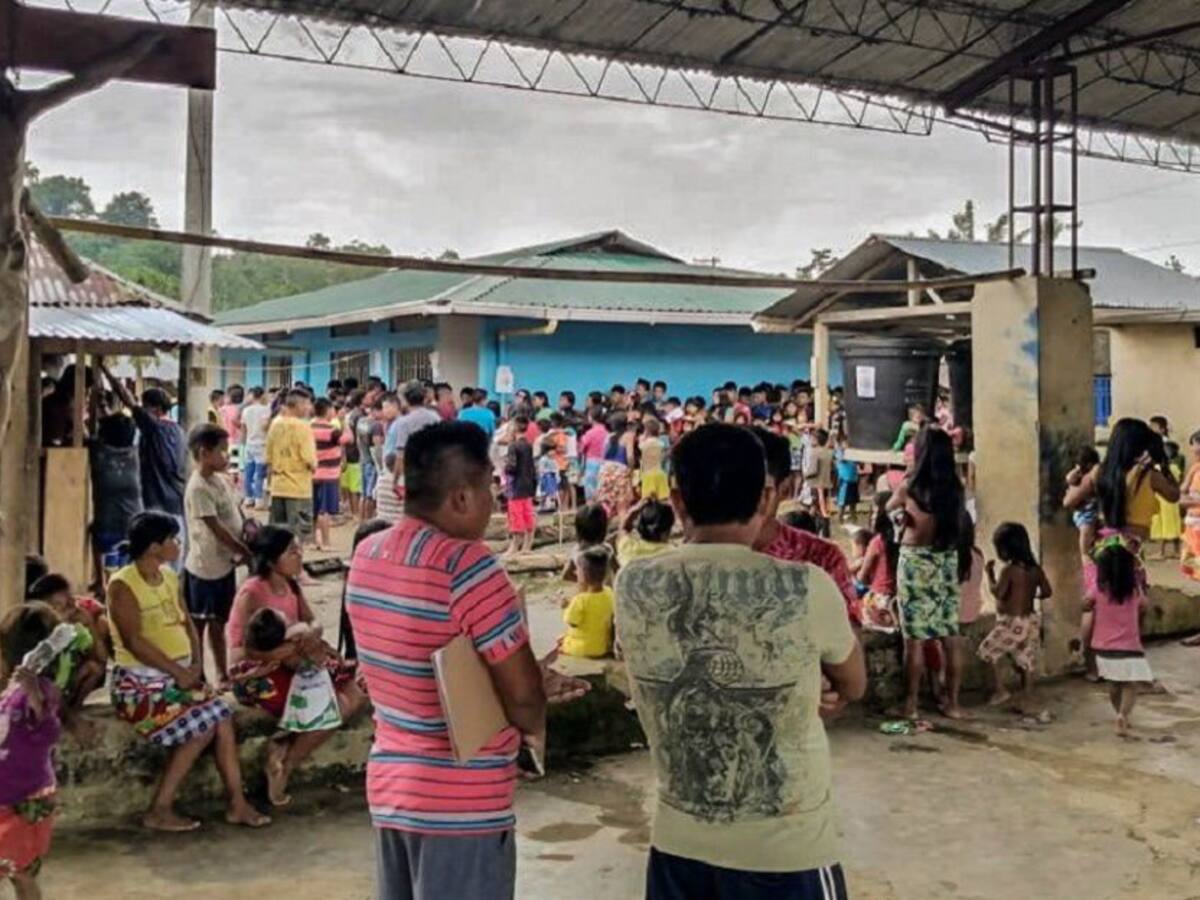 450 personas desplazadas en Chocó por enfrentamientos entre las AGC y ELN