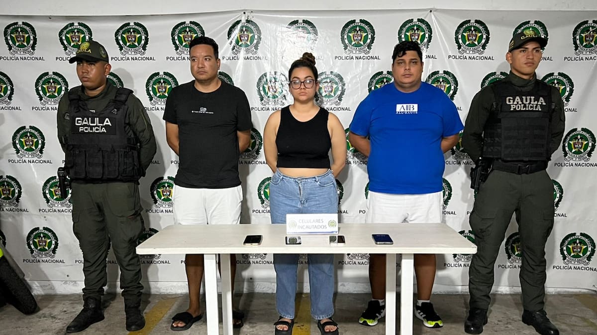 Más de $120 millones en extorsión a empleada de joyería en Barranquilla: capturan a tres personas