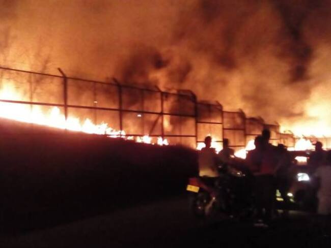 Autoridades controlan incendio en cárcel del Cunduy en Florencia Caqueta