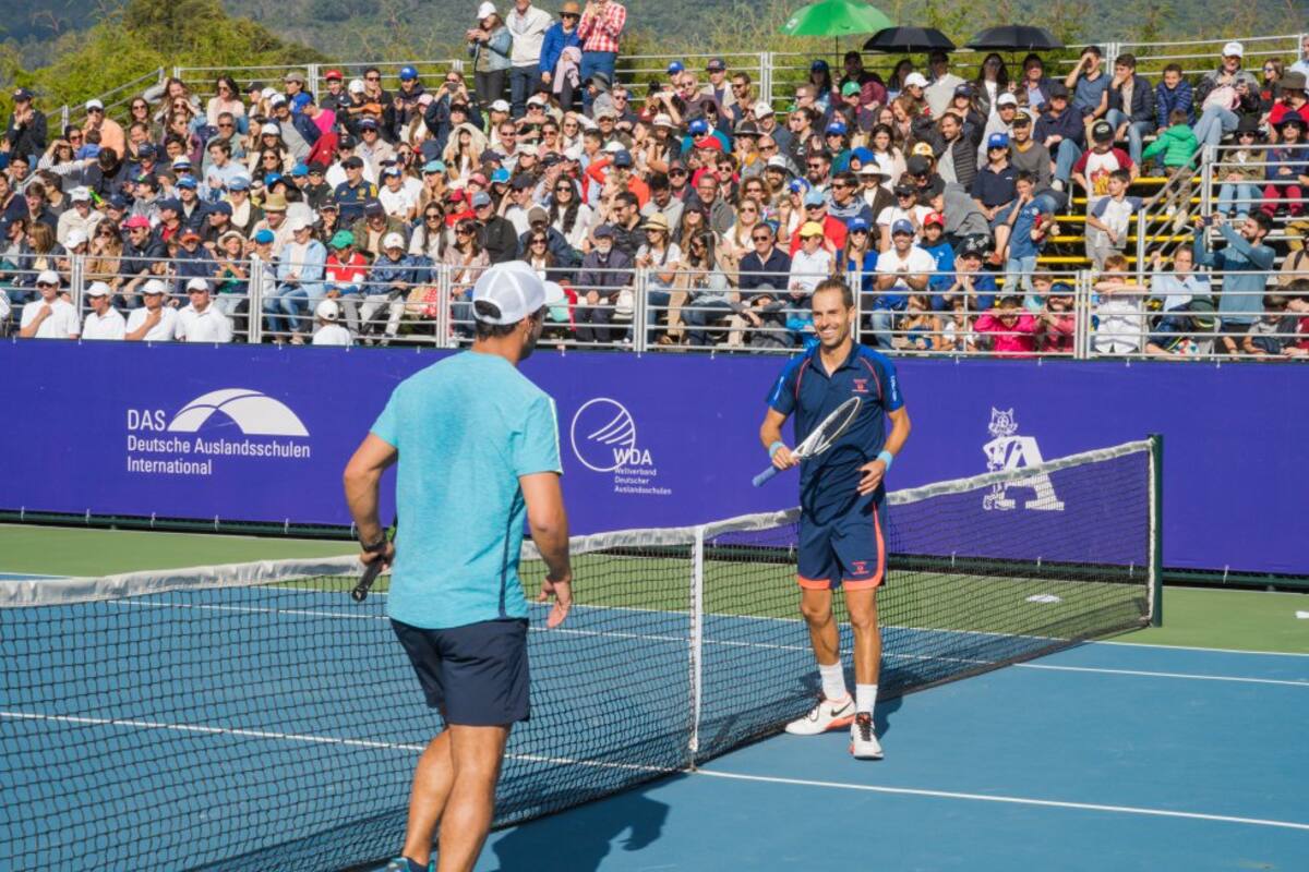 Cabal y Farah se quedaron con la victoria con parciales 6-4 y 7-5.