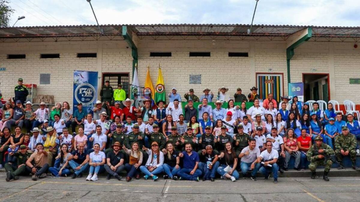 Zonas Seguras para el Campo, llegó a la vereda La Quiebra del Naranjal de Chinchiná