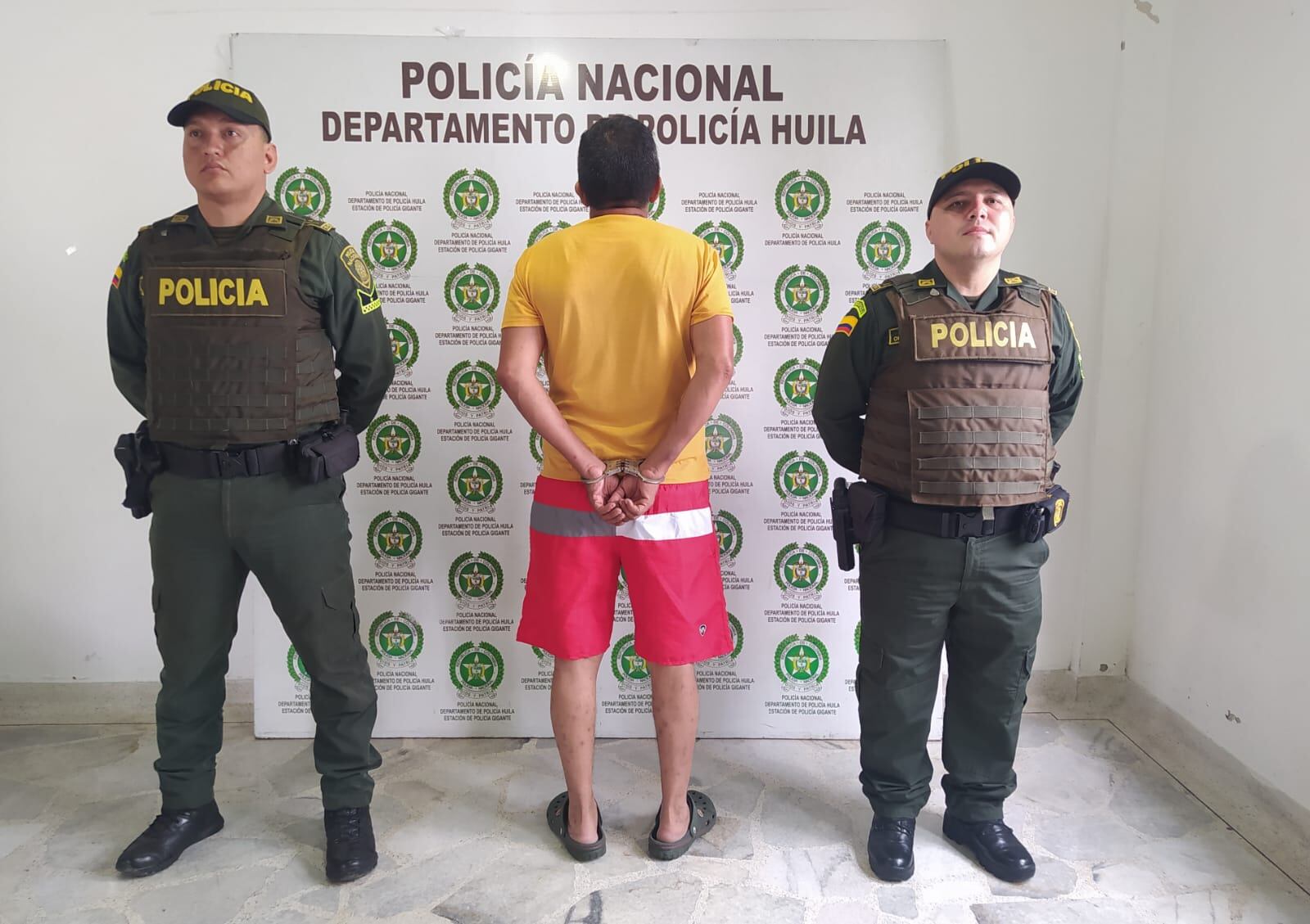 En el Huila Por el delito de homicidio fue enviado hombre a centro carcelario