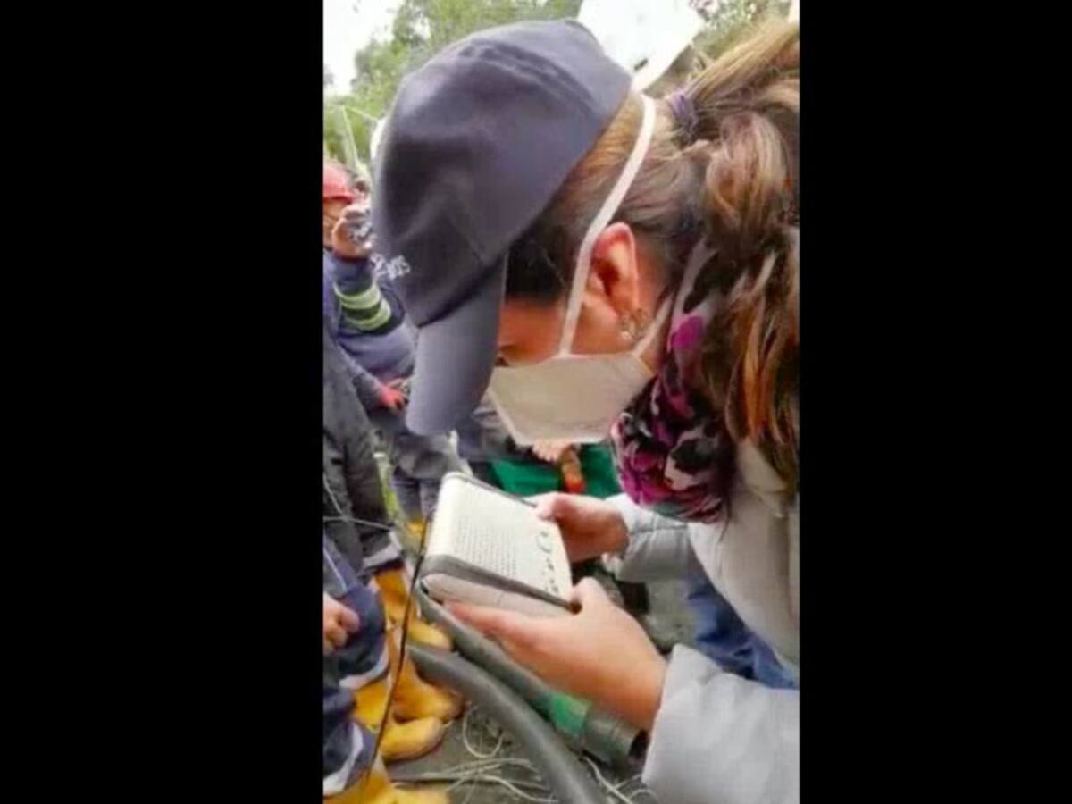 Con la esperanza de ser rescatados están tres mineros en Cundinamarca