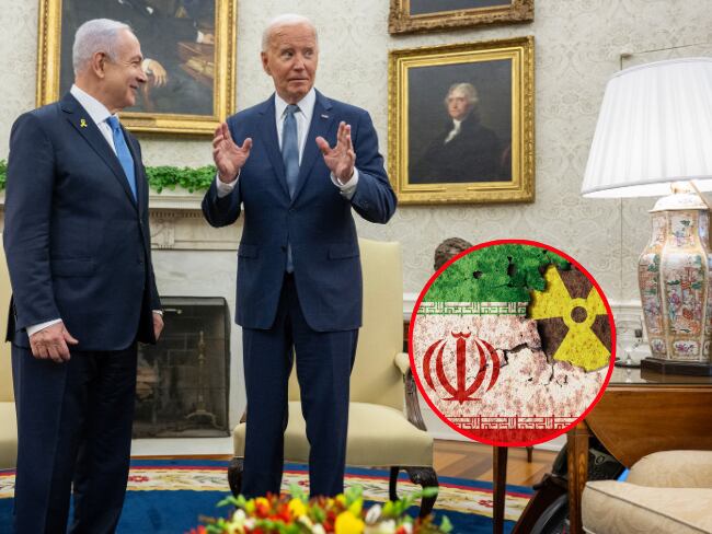 El presidente estadounidense, Joe Biden, expresó su rechazó a cualquier posibilidad de que Israel ataque instalaciones nucleares en Irán.