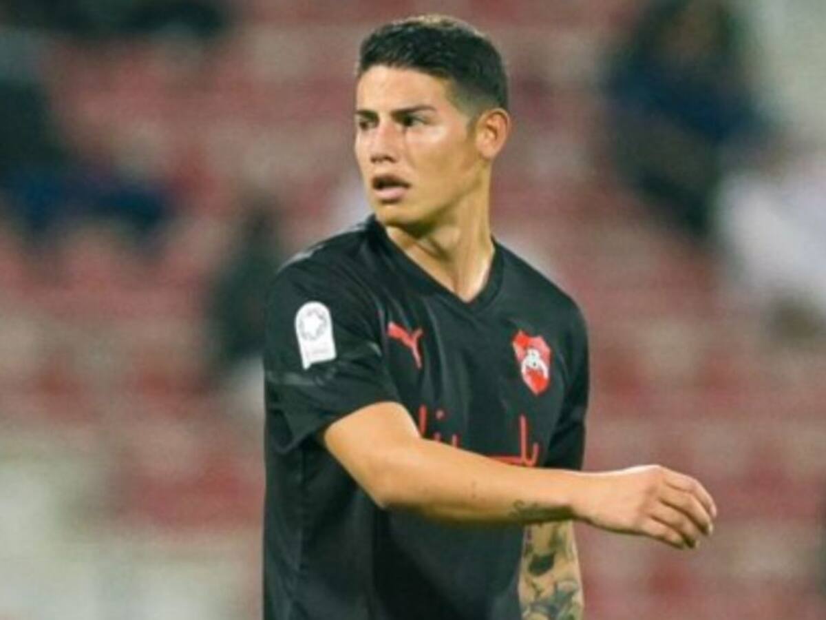 ¿Qué pasó? James Rodríguez no estuvo ni en la banca con Al-Rayyan