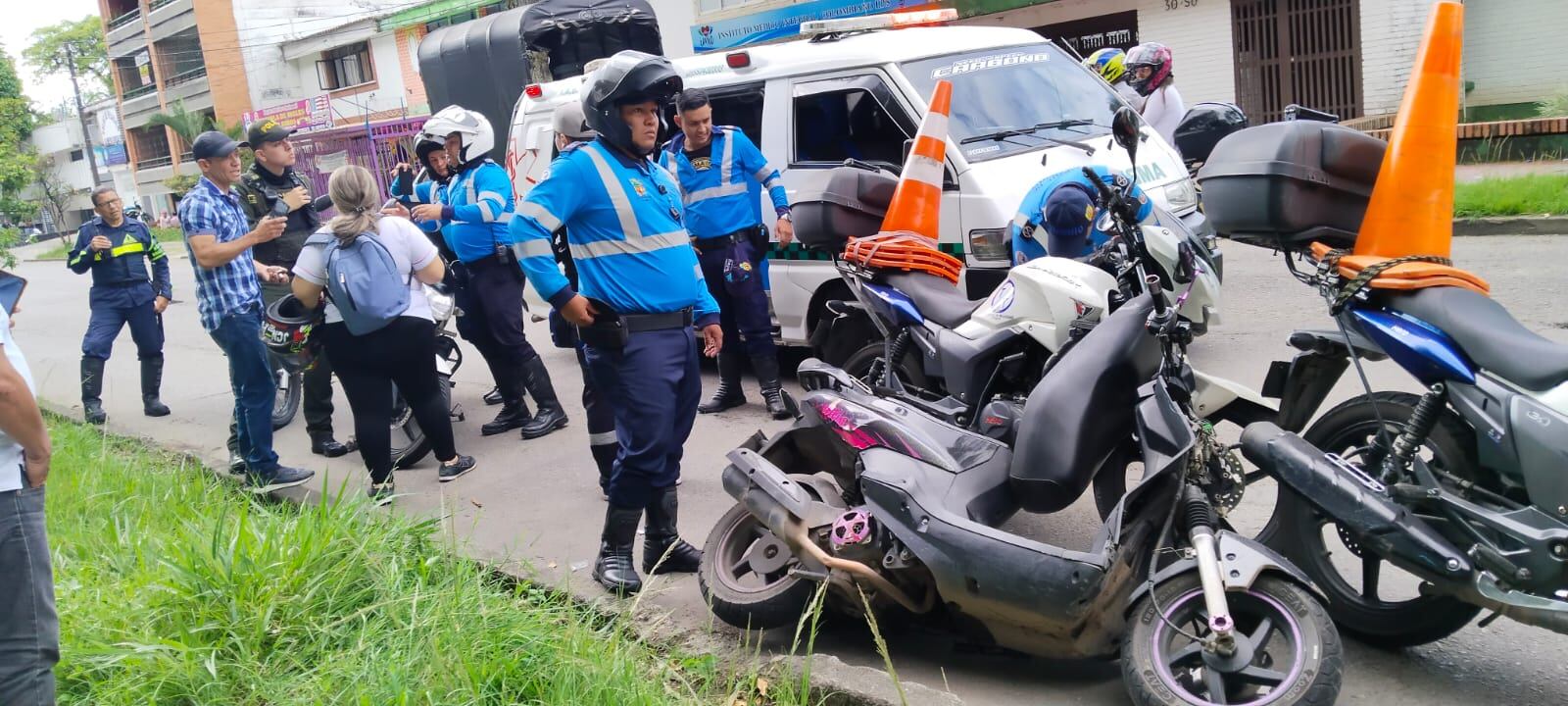 Foto suministrada Red de Apoyo de Ambulancias Ibagué.