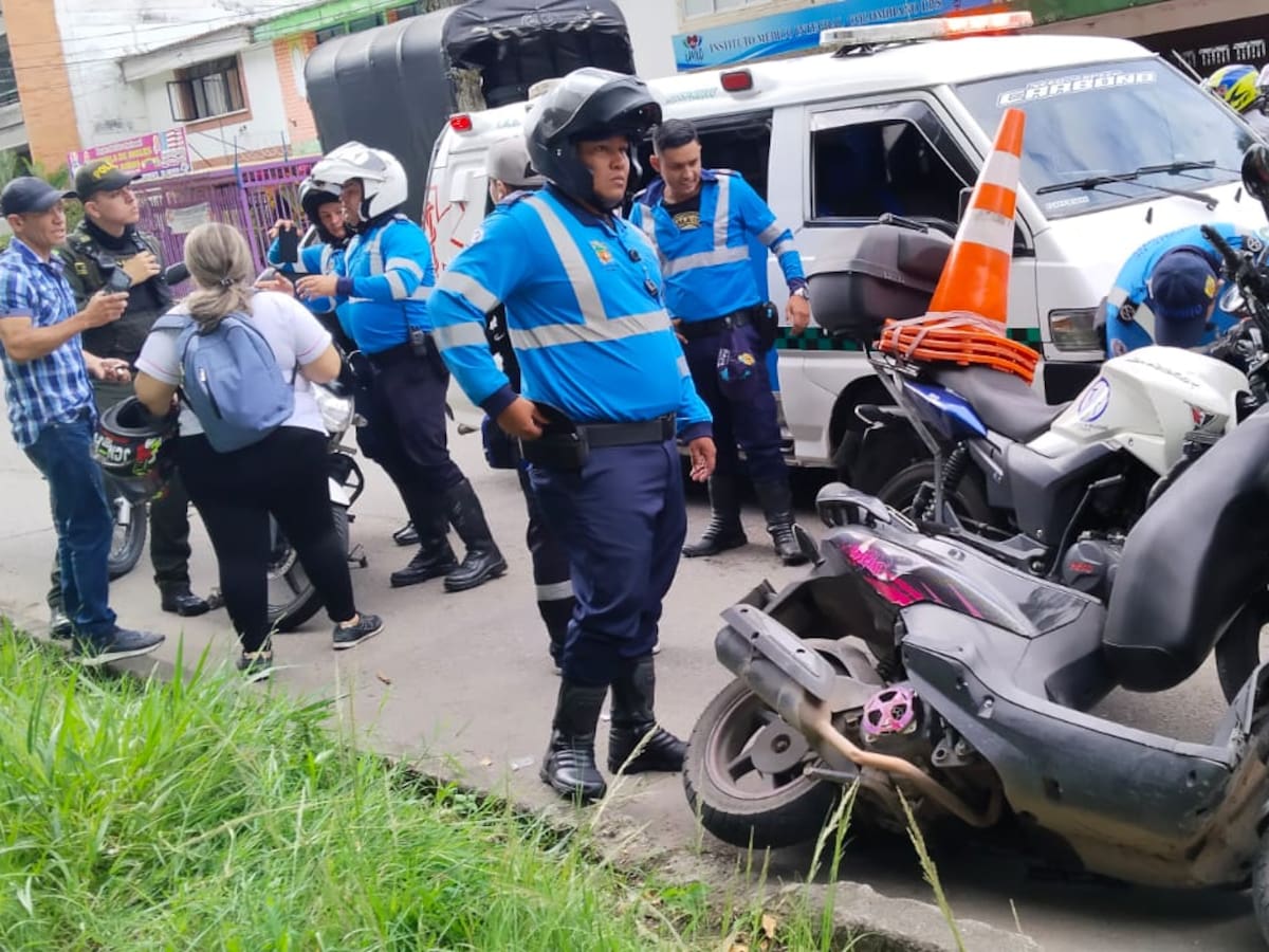 Agente de tránsito fue agredido en un procedimiento en Ibagué