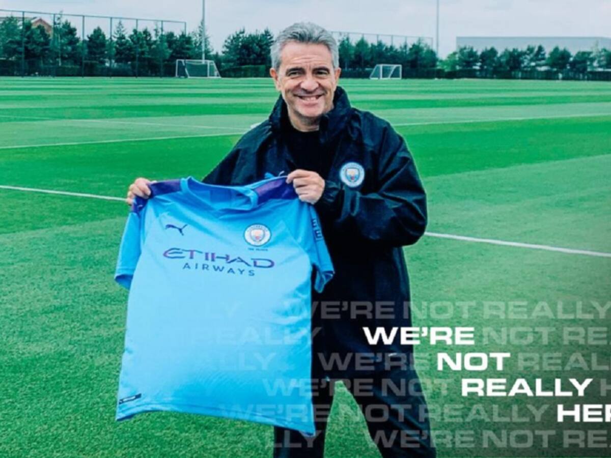 Juan Manuel Lillo, presentado como asistente de Guardiola en el City