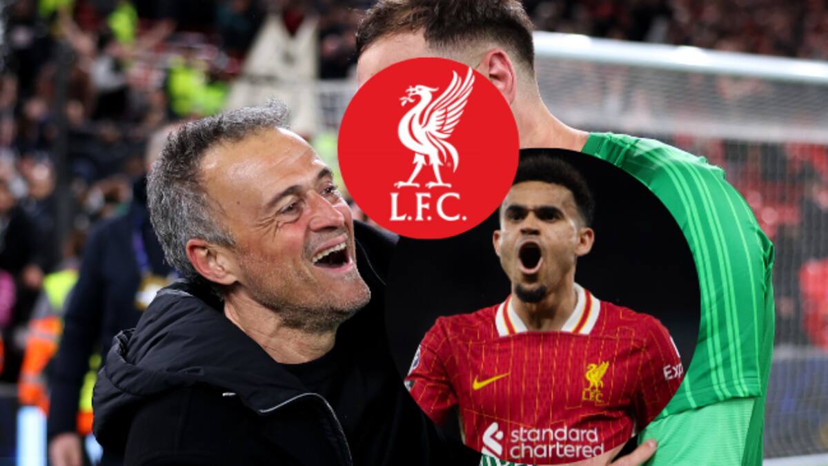 Luis Enrique aplaudió a Luis Díaz y los suyos, a pesar de la eliminación de Liverpool en Champions