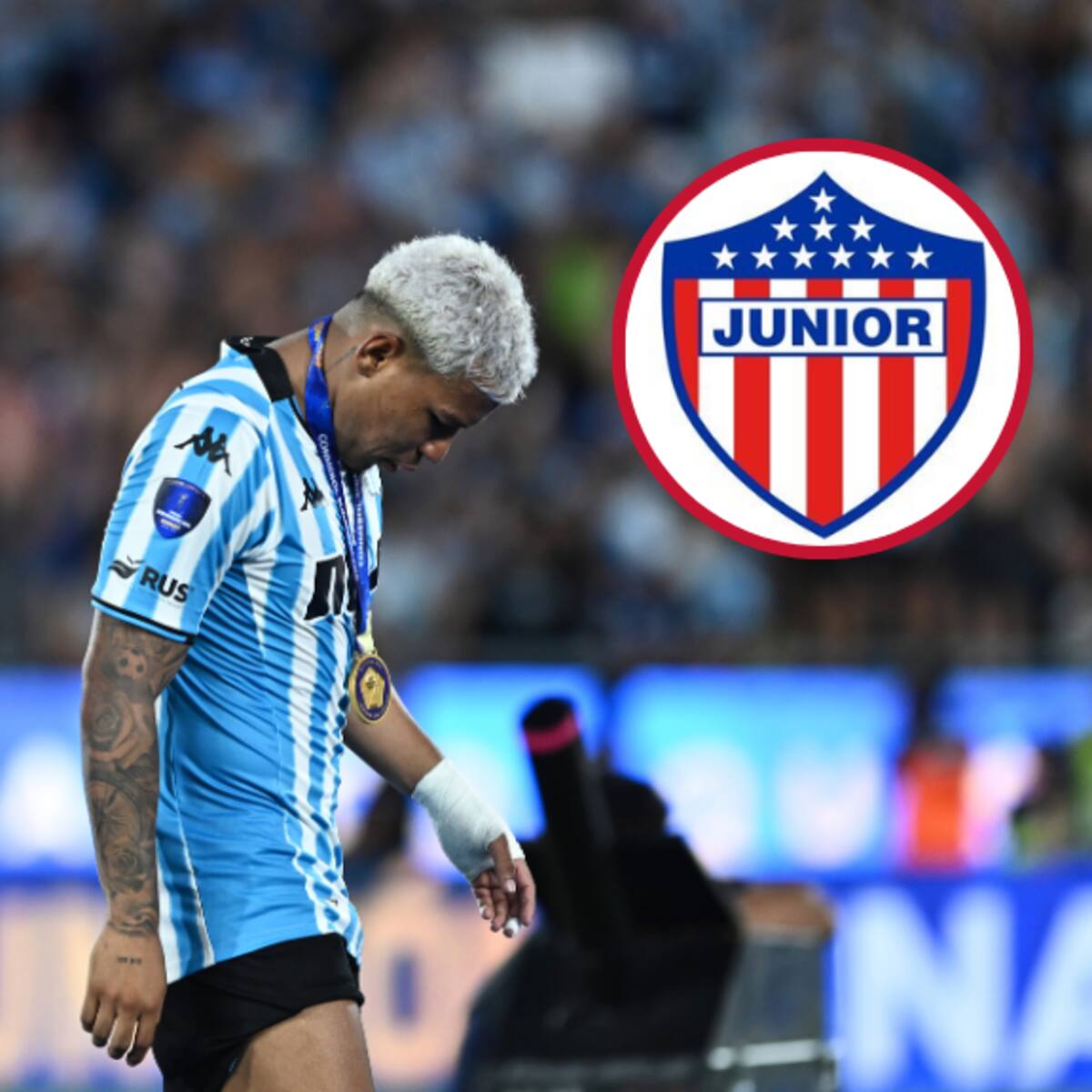 Roger Martínez no llegaría al Junior de Barranquilla: ¿Se quedará en Racing?