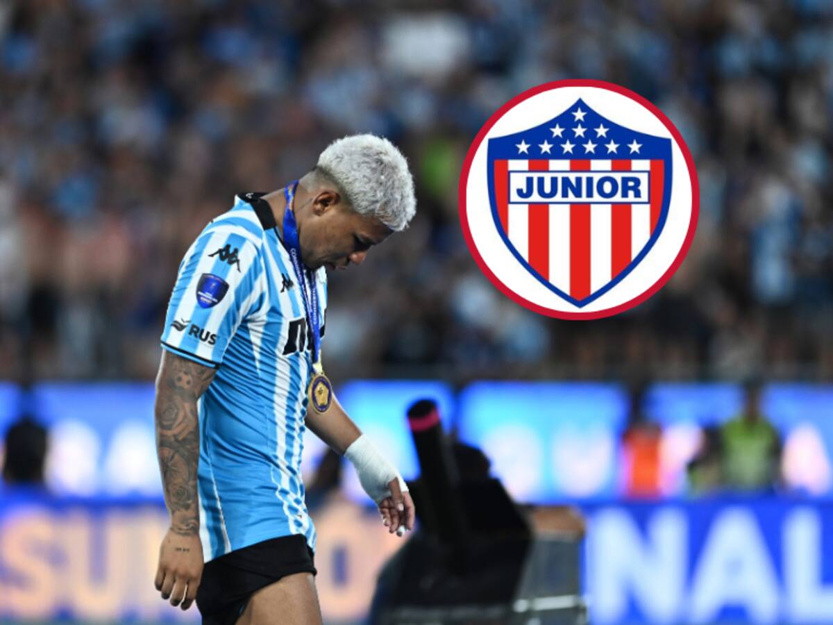 Roger Martínez no llegaría al Junior de Barranquilla: ¿Se quedará en Racing?