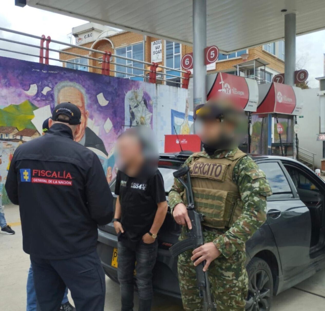 Captura alias Pepe. Foto: cortesía Ejército Nacional