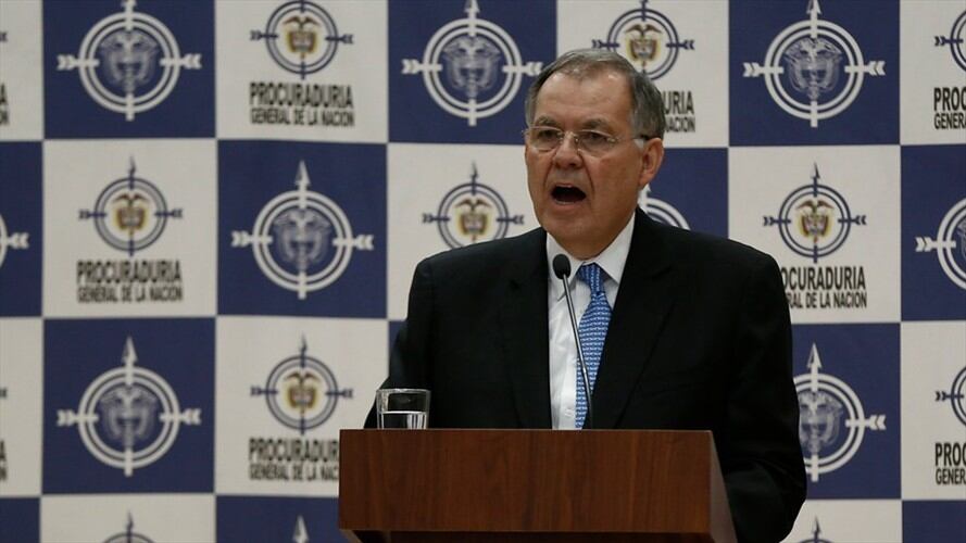 Alejandro Ordóñez Maldonado, saliente procurador general de la Nación. Foto: Colprensa - Juan Páez