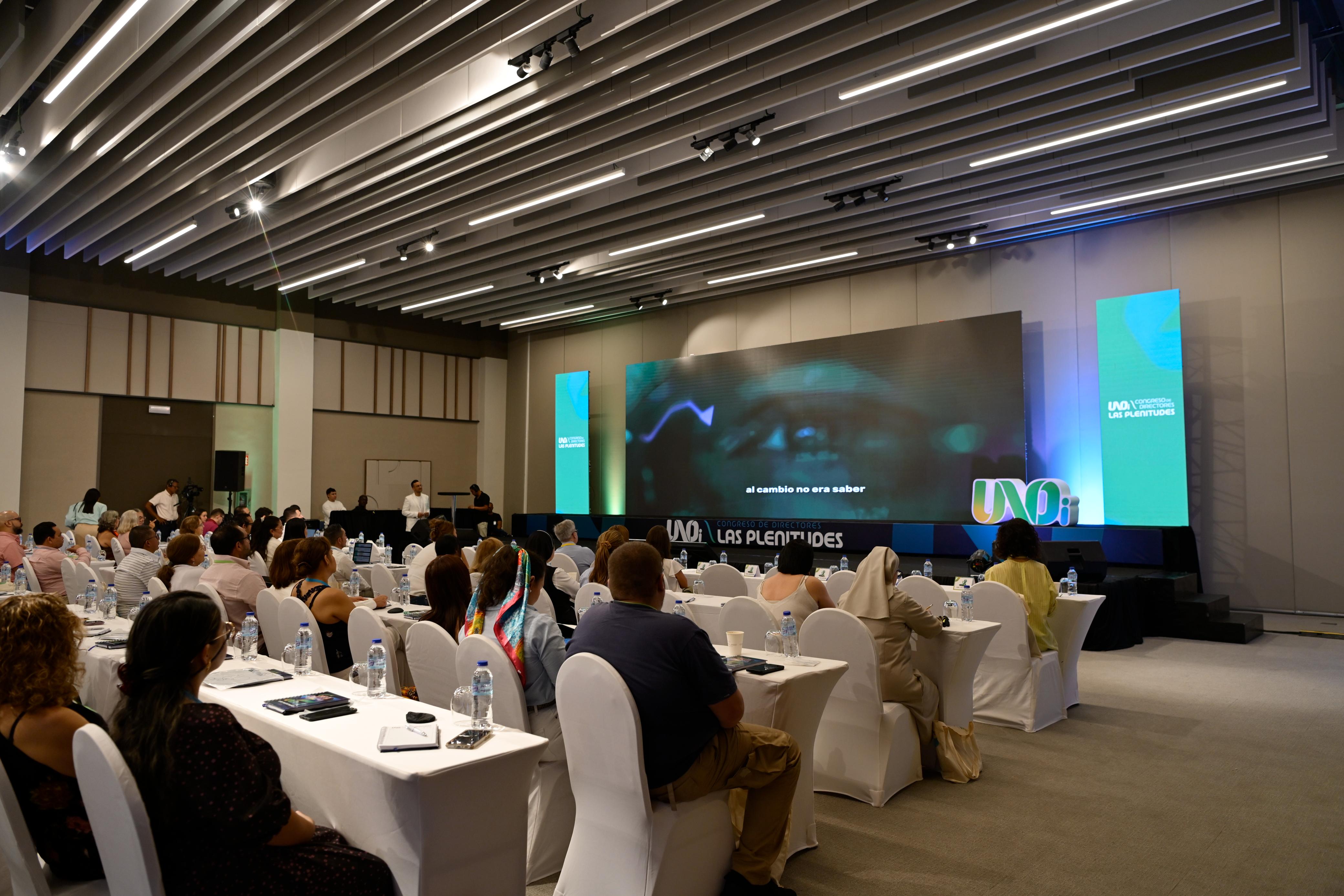 Instalación Congreso de Directores Las Plenitudes de UNOi de Santillana. | Foto: UNOi y Santillana Colombia