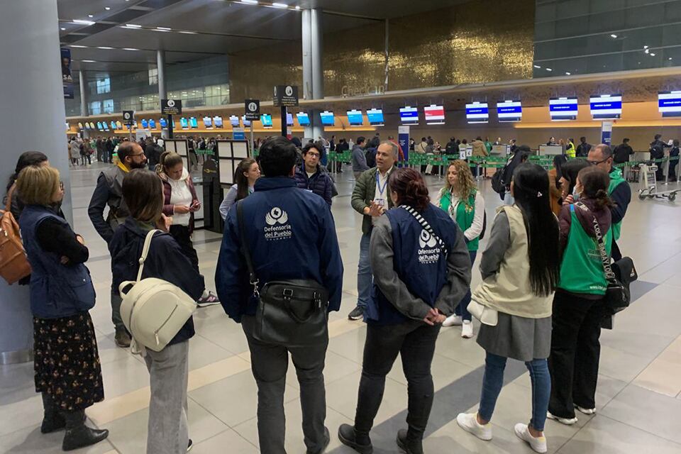Defensoría propone creación de mesa bilateral para proteger derechos de personas deportada en EE.UU
(Foto: cortesía/ Defensoría del Pueblo)