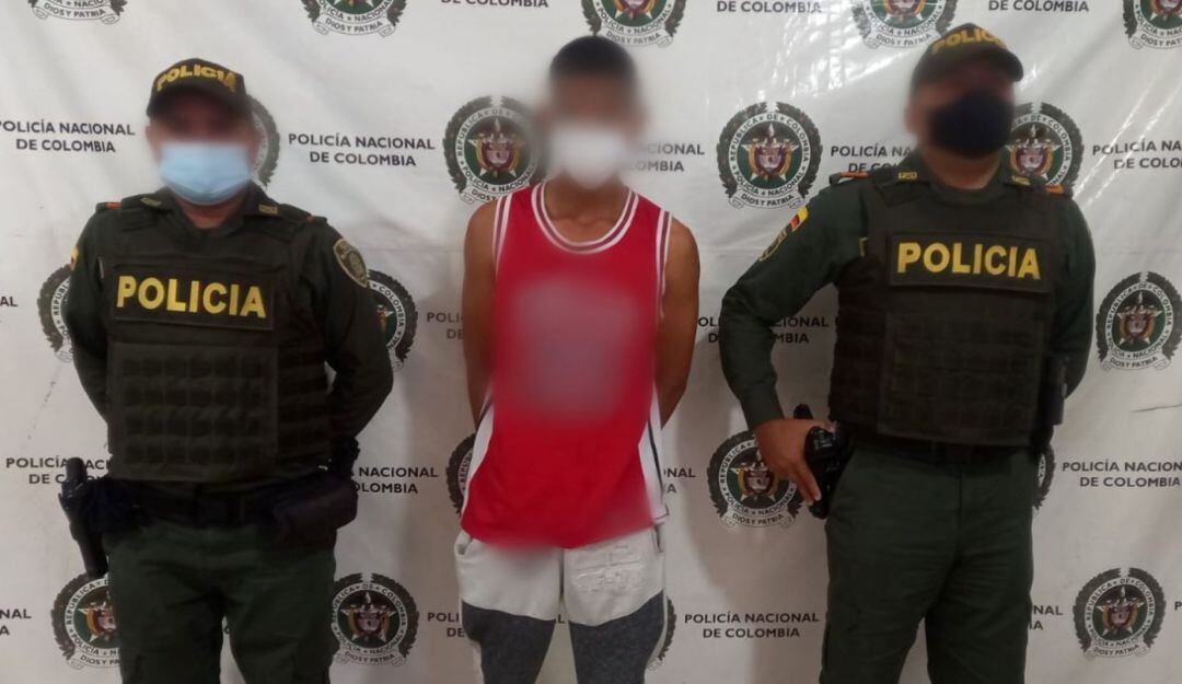 Capturado en El Banco, Magdalena