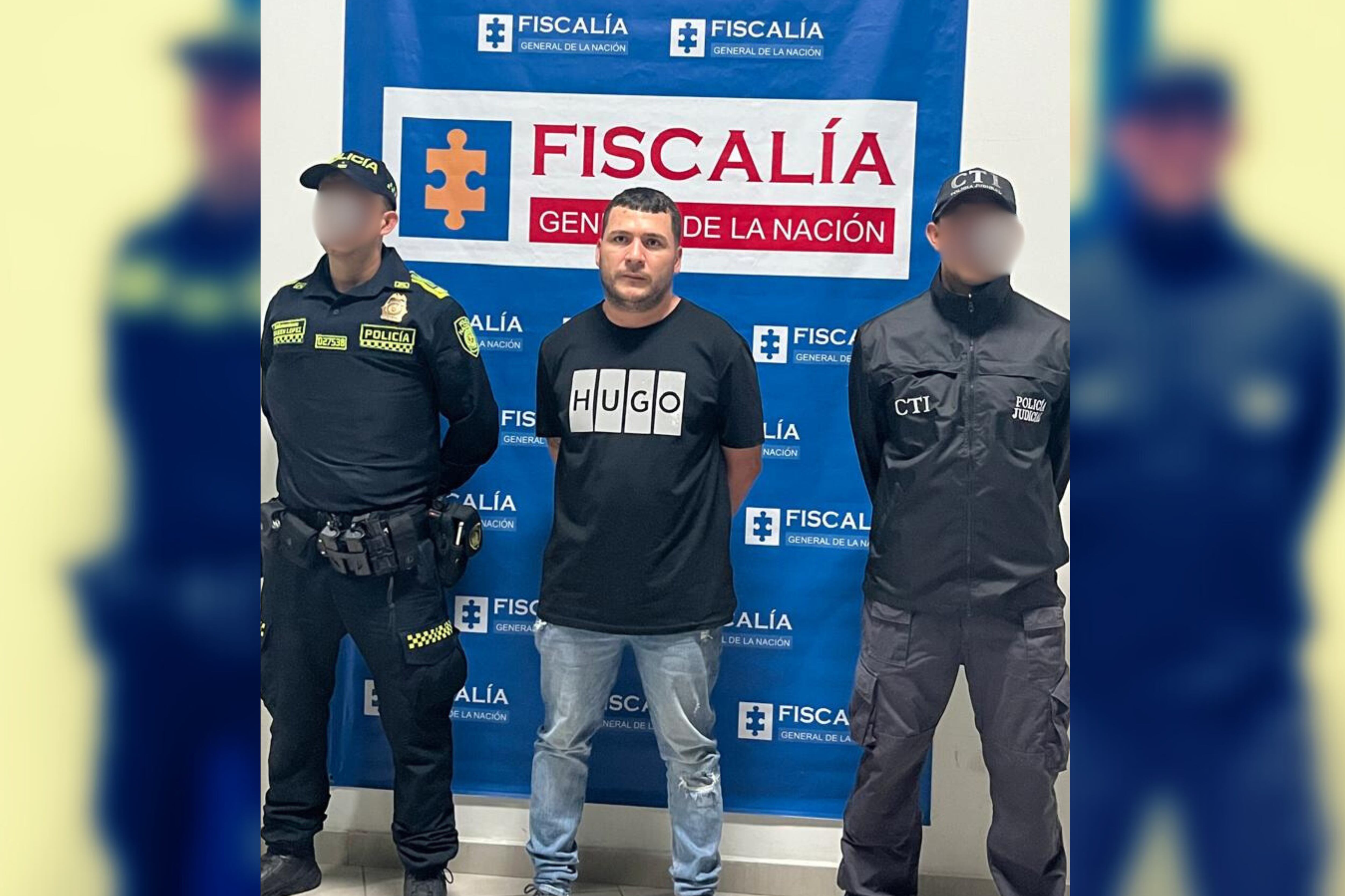 Capturado en Pereira (foto: Policía Nacional)