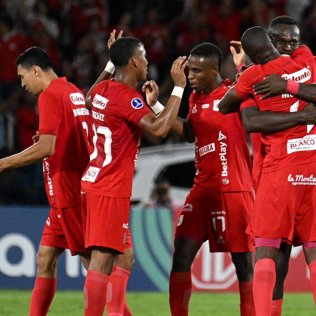 Estos fueron los golazos de América contra Bahía en la Copa Sudamericana