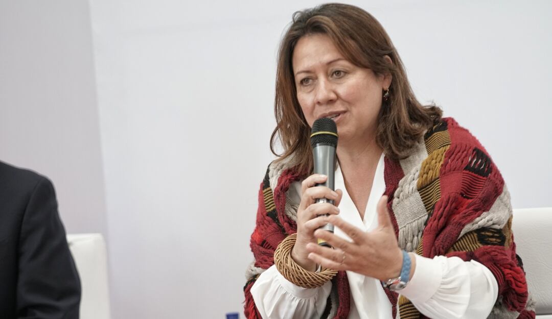 María Ximena Lombana, Ministra de Comercio, Industria y Turismo. 