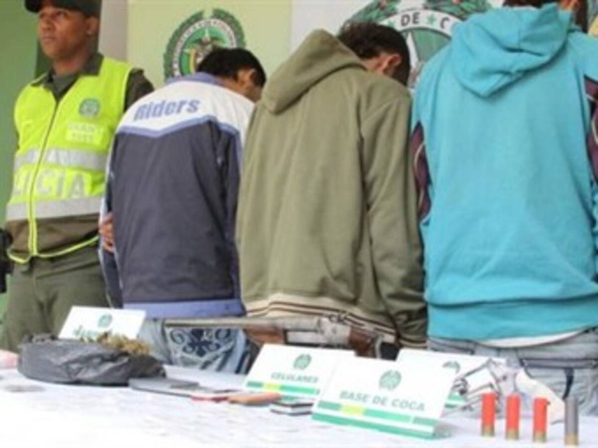 Capturan a 13 integrantes de “Los Paisas” en Caldas