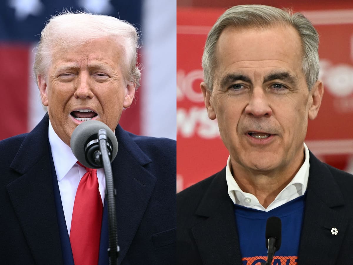 Trump se reunirá con el primer ministro de Canadá Mark Carney en medio de la guerra comercial