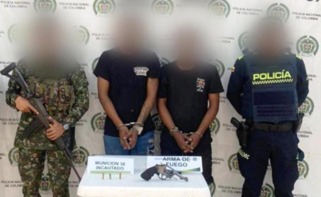 Atraparon armado en Montecristo a presunto delincuente con un revólver sin documentación