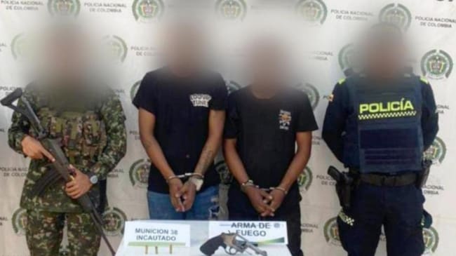 Atraparon armado en Montecristo a presunto delincuente con un revólver sin documentación