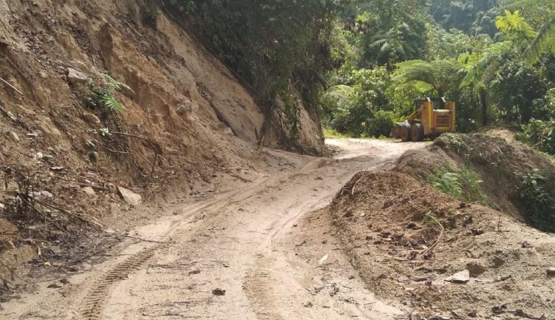 Vías afectadas por el invierno
