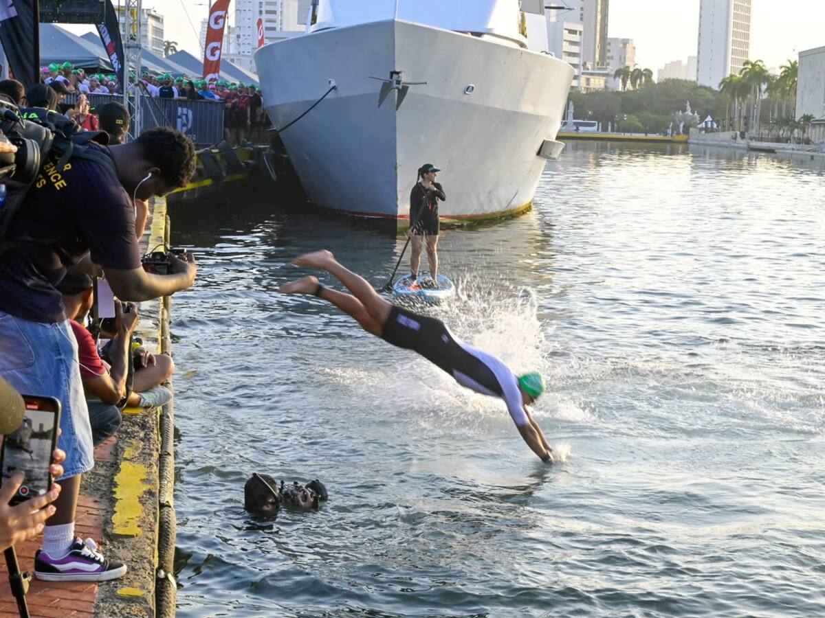 Deportistas de 41 países, presentes en el Ironman 51.50 de Cartagena