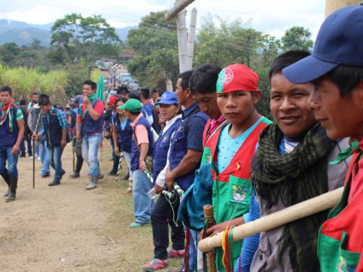 Comunidades indígenas anunciaron bloqueos para Semana Santa en el Cauca