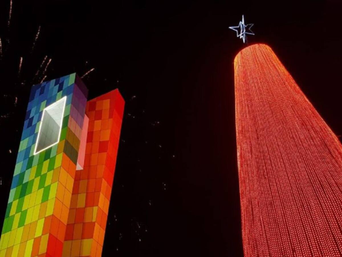 Día y hora del encendido del árbol de Navidad más grande del país: queda en Barranquilla