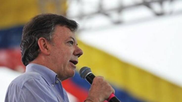 Presidente Santos pide a los colombianos rodear el proceso de paz