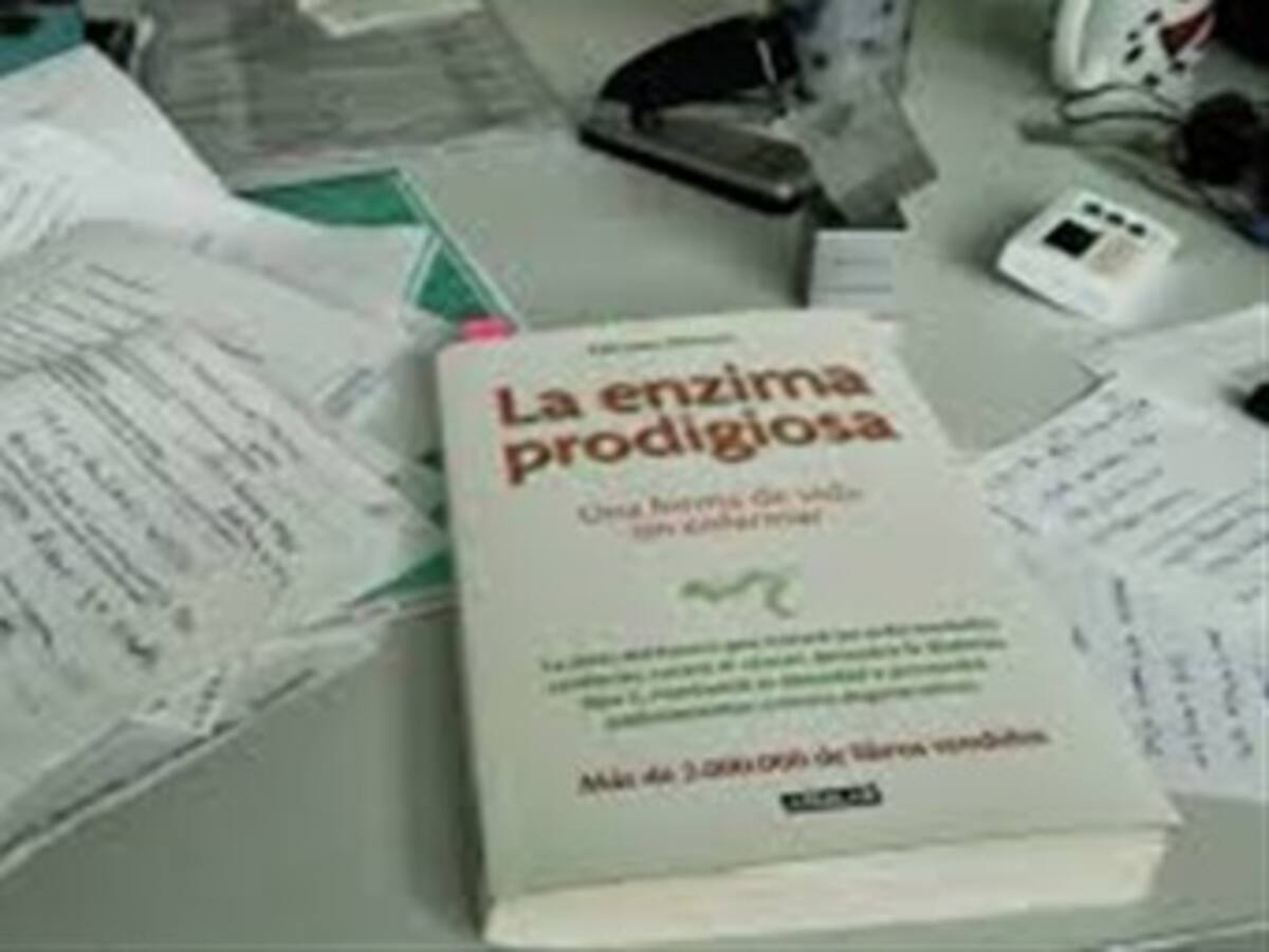 "La enzima prodigiosa", el libro más vendido de la semana en Colombia