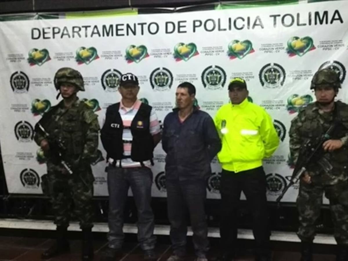 Capturan a cabecilla del ELN señalado de atentados en Bogotá