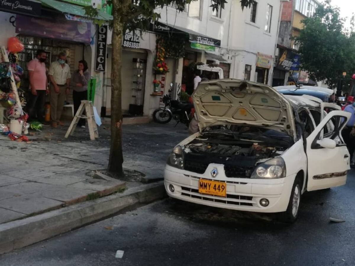 Al parecer la explosión de un cilindro de acetileno causó la emergencia