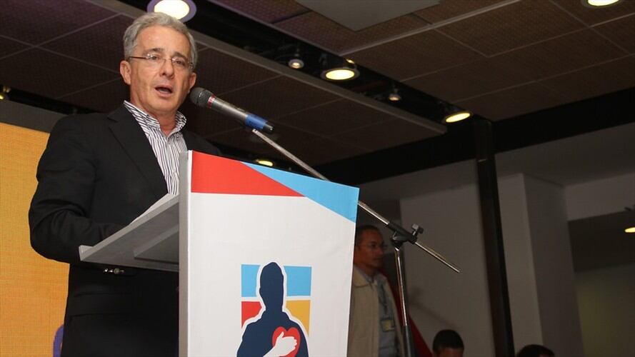 Álvaro Uribe, expresidente de la República. Foto: Colprensa