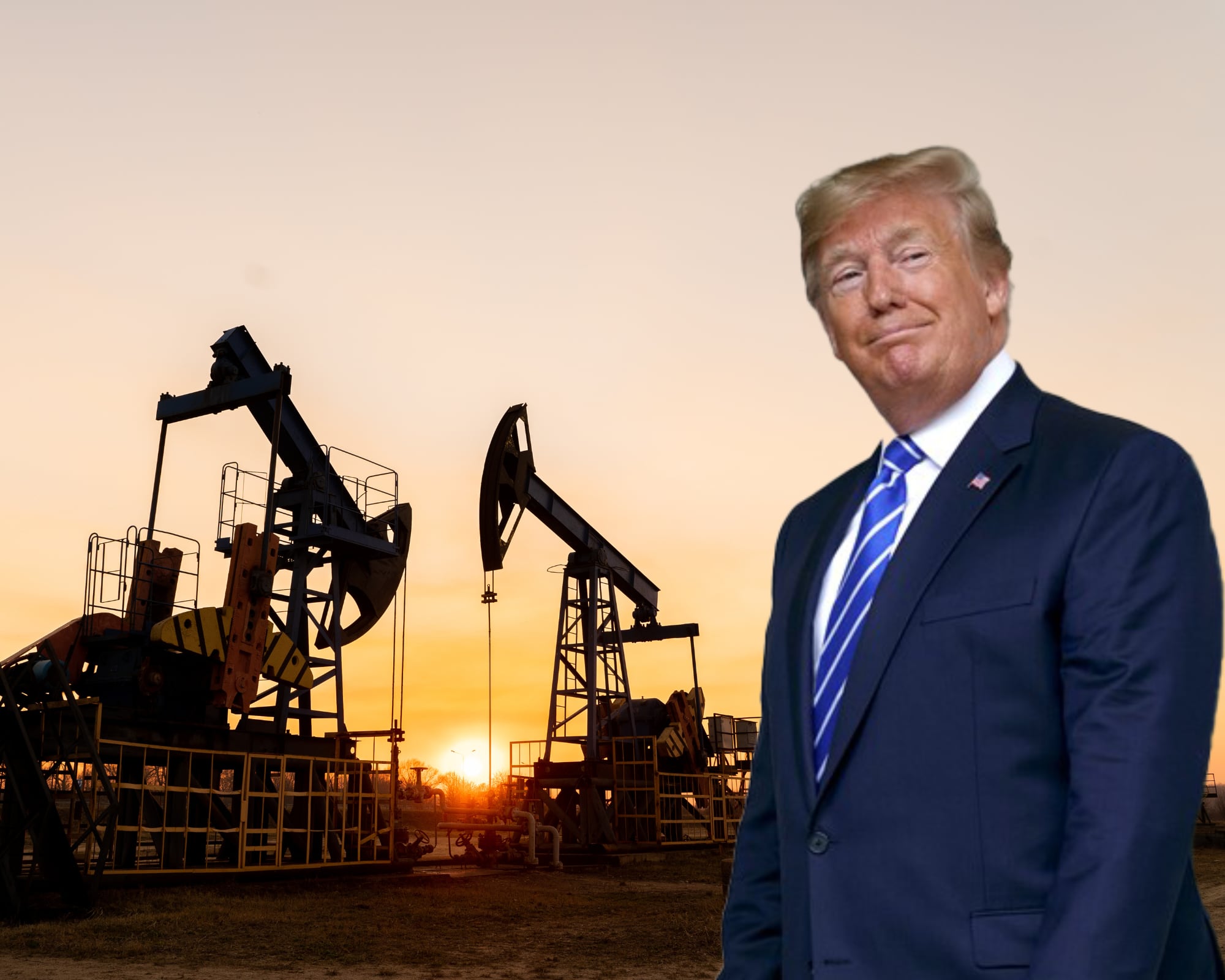 El presidente Donald Trump aseguró que, si las cosas salen bien, es posible que no deban re imponer las sanciones petroleras a distintos países.
(Foto:    Caracol Radio / Getty )
