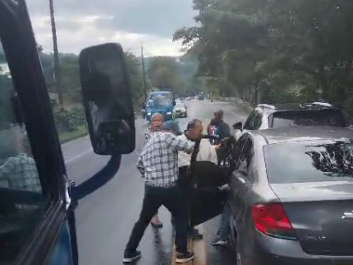 Comisario de Familia de Sutamarchán, Boyacá fue dejado en libertad tras riña en vías del Quindío