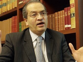 Minsitro del Interior, Fernando Carrillo. Foto: Colprensa.