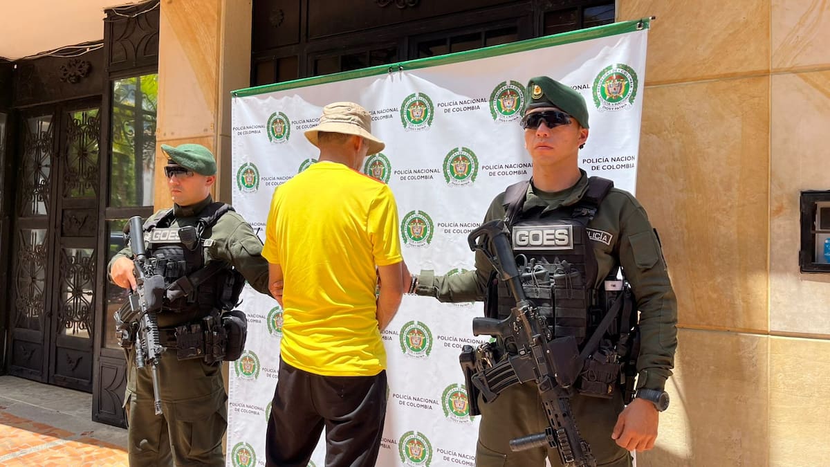 Capturan en Santander al secuestrador de un empresario en Bogotá, debe pagar 43 años de cárcel