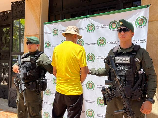 Capturan en Santander al secuestrador de un empresario en Bogotá, debe pagar 43 años de cárcel