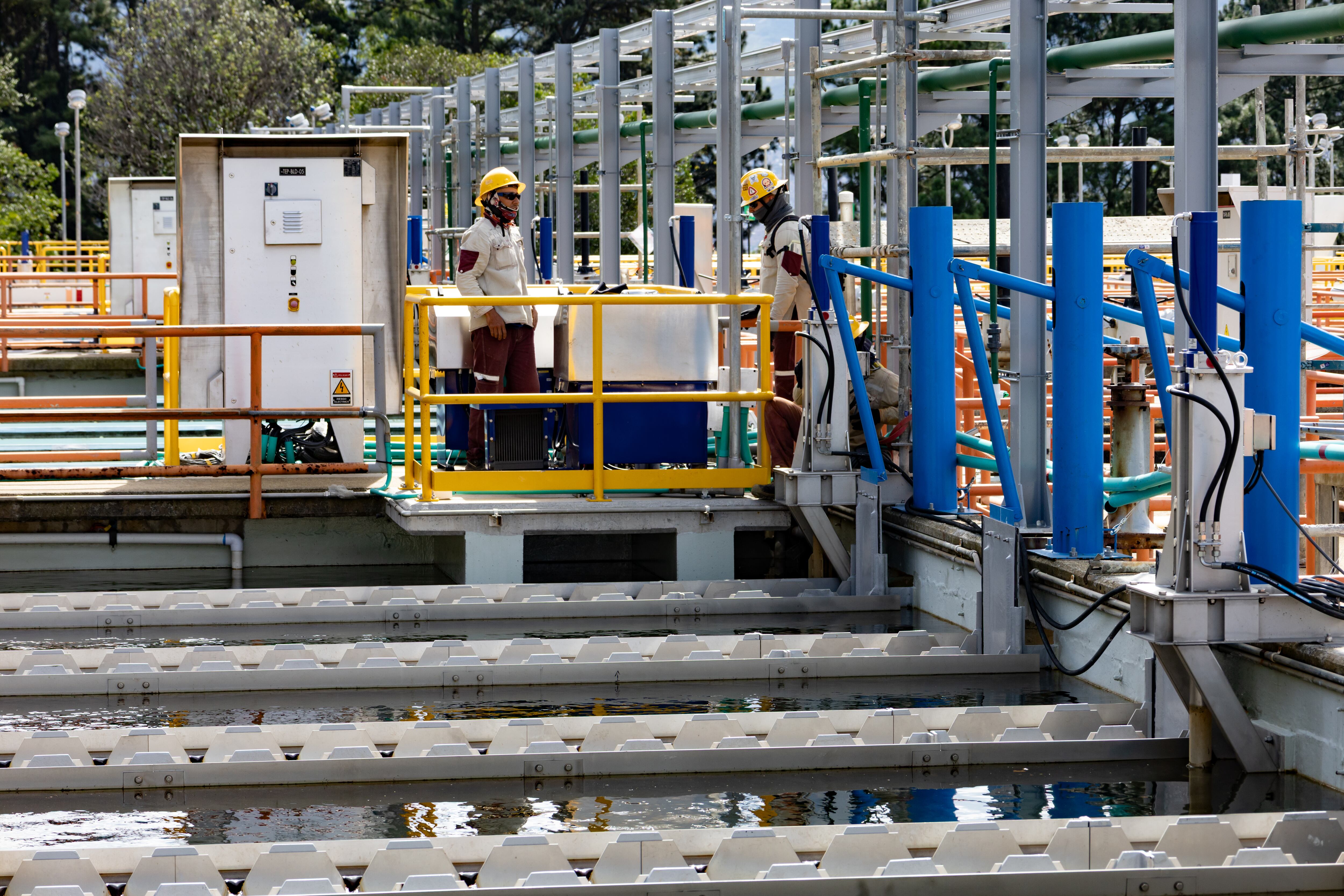 Reparación Manantiales. Foto: EPM